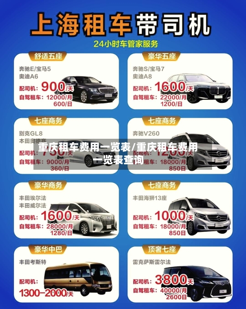 重庆租车费用一览表/重庆租车费用一览表查询